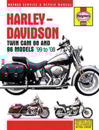 Harley-Davidson Twin Cam 88, 96 & 103 Models (99 - 10) Haynes Repair Manual
