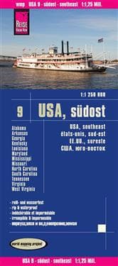 USA 9 Southeast (1:1.250.000)