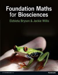 Foundation Mathematics for Biosciences + MyLab Math with Pearson eText (Package)