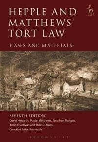 Hepple and Matthews' Tort Law
