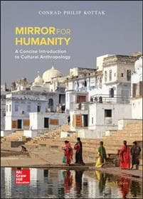 Mirror for Humanity: A Concise Introduction to Cultural Anthropology