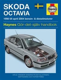 Skoda Octavia (1998 - 2004) Haynes Repair Manual (svenske utgava)