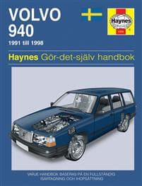 Volvo 940 (1991 - 1998) Haynes Repair Manual (svenske utgava)