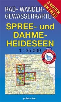 Rad-, Wander- und Gewässerkarten-Set: Spree- und Dahme-Heideseen