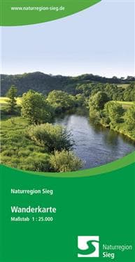Naturregion Sieg Wanderkarte 1:25 000