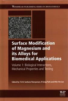 Surface Modification of Magnesium and its Alloys for Biomedical Applications