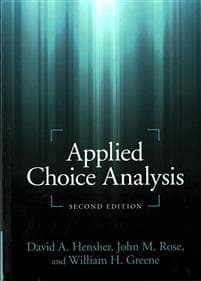 Applied Choice Analysis