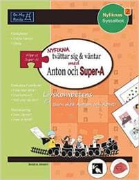 Nyfikna Tvättar Sig & Väntar med Anton och Super-A: Livskompetens for Barn med Autism och ADHD