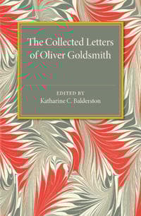The Collected Letters of Oliver Goldsmith