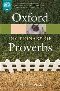 Oxford Dictionary of Proverbs