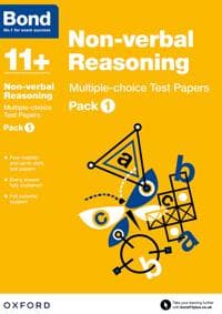 Bond 11+: Non-verbal Reasoning: Multiple-choice Test Papers: Ready for the 2025 exam (for GL Assessment & other 11 plus exams)