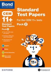 Bond 11 : CEM: Standard Test Papers: Ready for the 2024 exam Alison