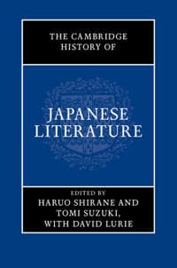 The Cambridge History of Japanese Literature