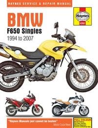 BMW F650 Singles (94 - 07) Haynes Repair Manual