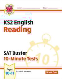 KS2 English SAT Buster 10-Minute Tests: Reading - Book 1 (for the 2025 tests)