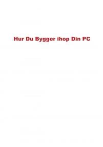 Hur du bygger ihop din PC