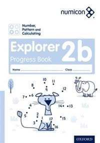 Numicon number pattern and calculating 2 explorer progress book b 