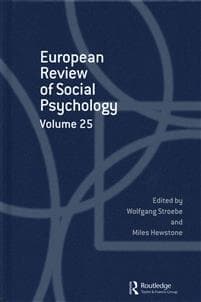 European Review of Social Psychology: Volume 25