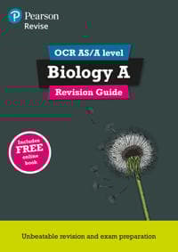Pearson REVISE OCR AS/A Level Biology: Revision Guide inc online edition - 2025 and 2026 exams