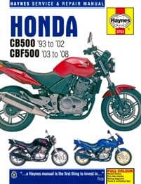 Honda CB500 & CBF500 (93 - 08)