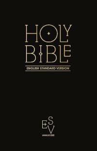 Holy Bible: English Standard Version (ESV) Anglicised Pew Bible (Black Colour)