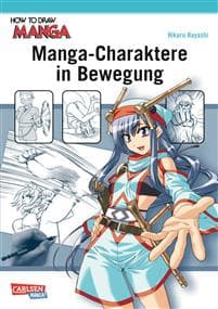 Manga-Charaktere in Bewegung