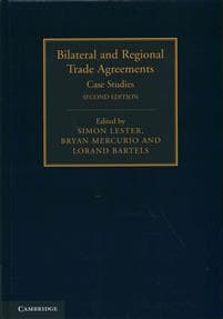 Bilateral and Regional Trade Agreements