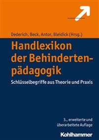 Handlexikon Der Behindertenpadagogik: Schlusselbegriffe Aus Theorie Und Praxis