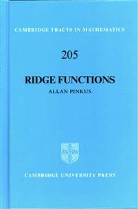 Ridge Functions