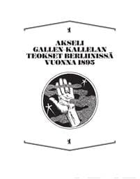 Akseli Gallen-Kallelan teokset Berliinissä vuonna 1895
