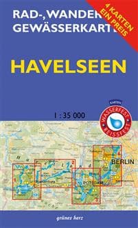 Rad-, Wander- und Gewässerkarten-Set: Havelseen 1 : 35 000