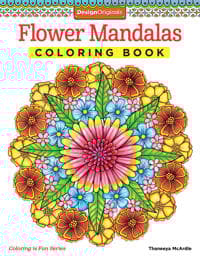 Flower Mandalas Coloring Book