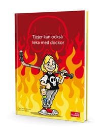 Tjejer kan också leka med dockor