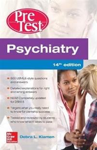Psychiatry PreTest Self-Assessment And Review