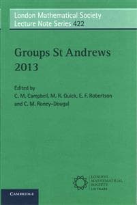 Groups St Andrews 2013