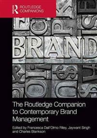 The Routledge Companion to Contemporary Brand Management