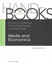 Handbook of Media Economics