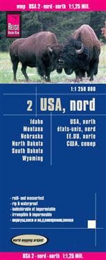 USA 2 North (1:1.250.000)