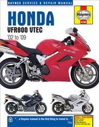 Honda VFR V-Tec V-Fours (02 - 09) Haynes Repair Manual