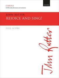 Rejoice and sing!