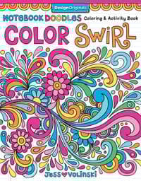 Notebook Doodles Color Swirl