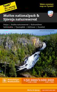 Muttos nationalpark & Sjávnja naturreservat  1:50 000 / 1:100 000