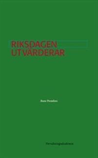 Riksdagen utvärderar