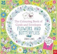 National Trust: The Colouring Book of Cards and Envelopes - Flowers and Butterflies