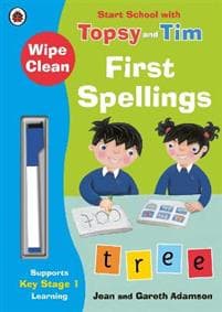 Wipe-Clean First Spellings: Start School with Topsy and Tim