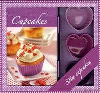Cupcakes box - bok & 6 cupcakeformar