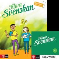 Klara svenskan åk 5 Elevbok Språklära med elevwebb : inkl digital färdighetsträning