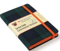 Waverley (M): Black Watch Tartan Cloth Commonplace Notebook