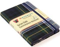 Waverley (M): Dress Gordon Tartan Cloth Commonplace Notebook