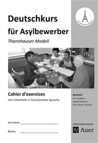 Cahier d'exercices Deutschkurs für Asylbewerber